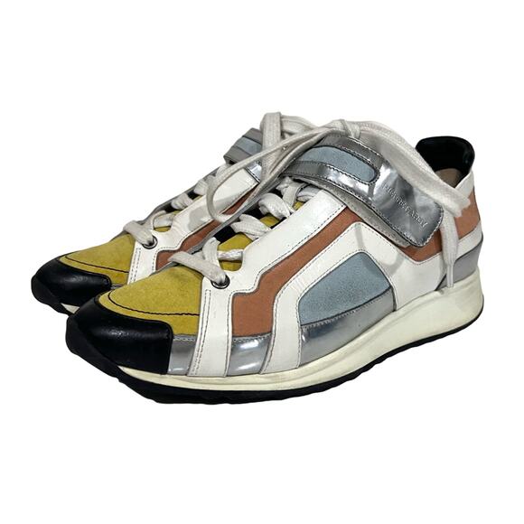 Pierre Hardy Women’s Street Life Sneakers Suede Trainers Low-Top SZ 39 US 9 - Picture 6 of 11